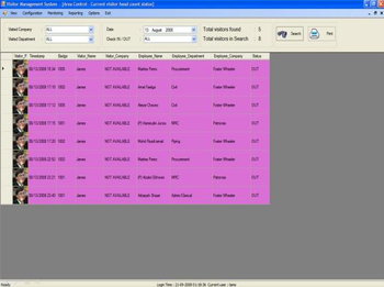 Visitor Management System screenshot 5
