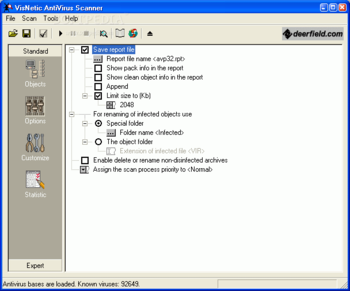 VisNetic AntiVirus for Workstations screenshot 2