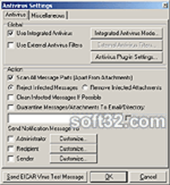 VisNetic AntiVirus Plug-in for VisNetic MailServer screenshot 2