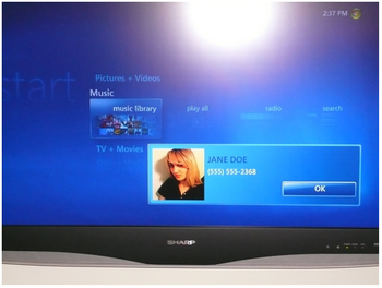 Vista Caller-ID Windows Media Center Add-in screenshot 2