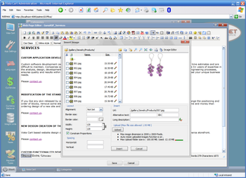 Vista Cart.NET screenshot 5