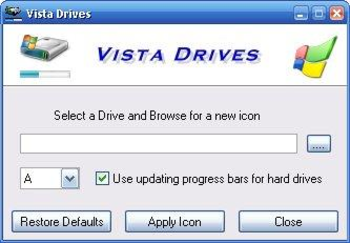 Vista Drives screenshot