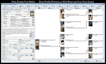 Vista Family Tree Maker screenshot