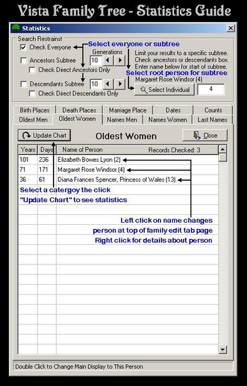 Vista Family Tree Maker screenshot 10