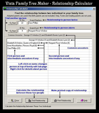 Vista Family Tree Maker screenshot 12