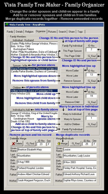 Vista Family Tree Maker screenshot 19