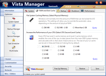 Vista Manager screenshot 17