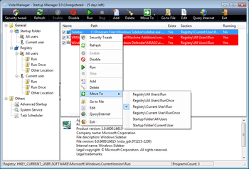 Vista Manager screenshot 21