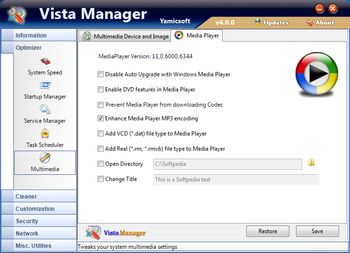 Vista Manager screenshot 25