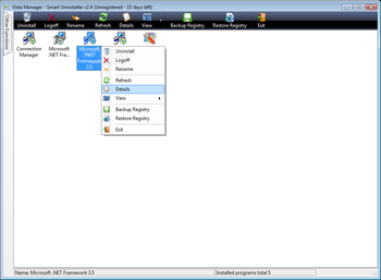 Vista Manager screenshot 27