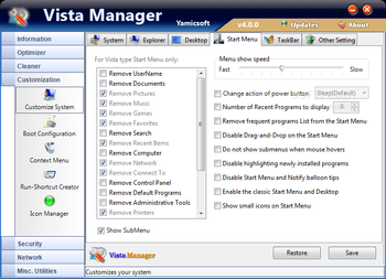 Vista Manager screenshot 34