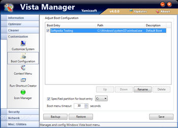 Vista Manager screenshot 37
