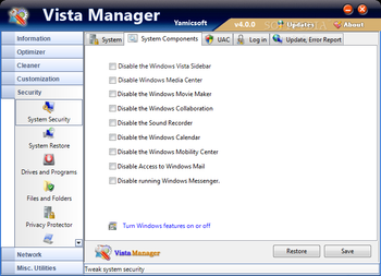 Vista Manager screenshot 43
