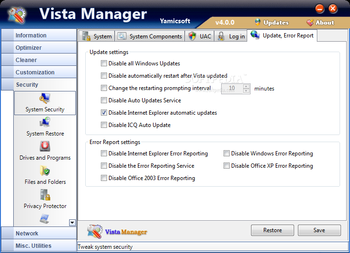 Vista Manager screenshot 46