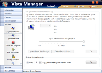 Vista Manager screenshot 47
