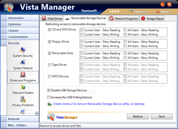 Vista Manager screenshot 49