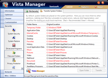 Vista Manager screenshot 52