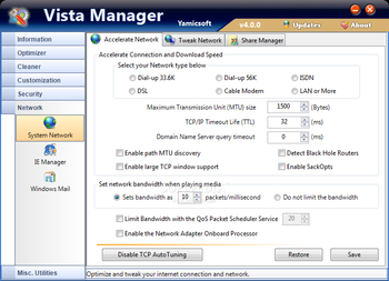 Vista Manager screenshot 56