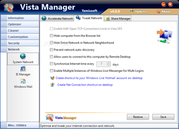 Vista Manager screenshot 57