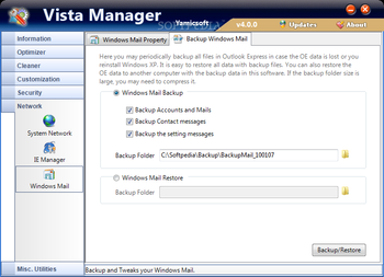 Vista Manager screenshot 67