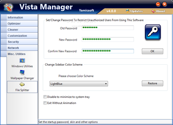 Vista Manager screenshot 71