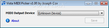 Vista MIDI Picker screenshot