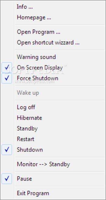 Vista - Shutdown Timer screenshot 2