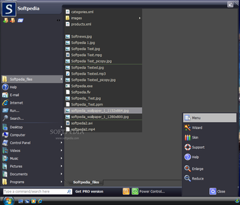 Vista Start Menu screenshot