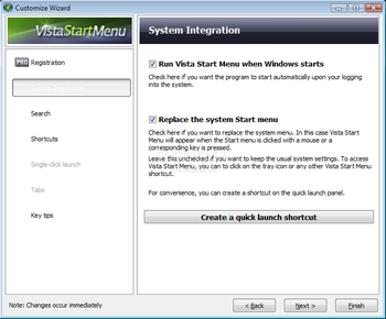 Vista Start Menu screenshot 2