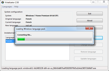 Vistalizator screenshot