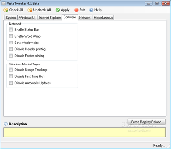 VistaTweaker screenshot 4