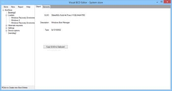 Visual BCD Editor screenshot 2