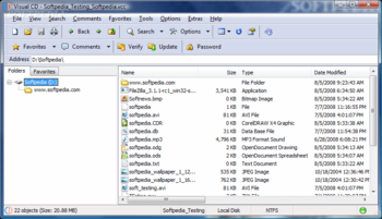 Visual CD screenshot