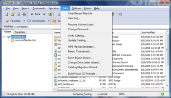 Visual CD screenshot 3