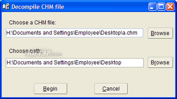 Visual CHM screenshot 3