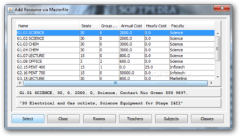 Visual Classroom Scheduler screenshot 11