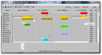 Visual Classroom Scheduler screenshot 3