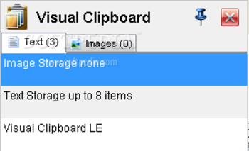 Visual Clipboard LE screenshot