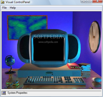 Visual Control Panel screenshot