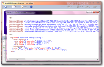 Visual CSS Gradient Generator screenshot 2