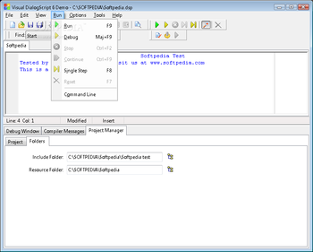 Visual DialogScript screenshot 2