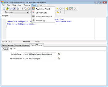 Visual DialogScript screenshot 3