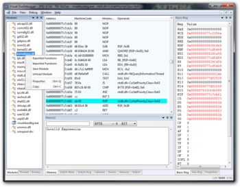 Visual DuxDebugger screenshot 3