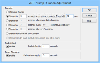 Visual DV Time Stamp screenshot 2