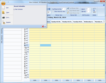 Visual Employee Scheduler screenshot 4