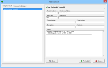 Visual Family Tree Maker screenshot 13