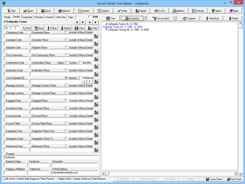Visual Family Tree Maker screenshot 2