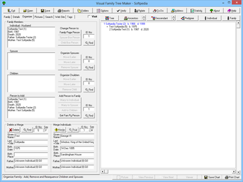 Visual Family Tree Maker screenshot 3