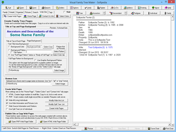 Visual Family Tree Maker screenshot 6