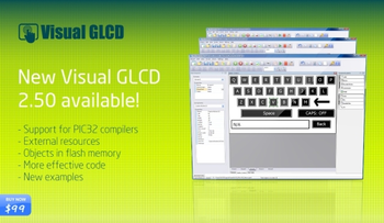Visual GLCD screenshot